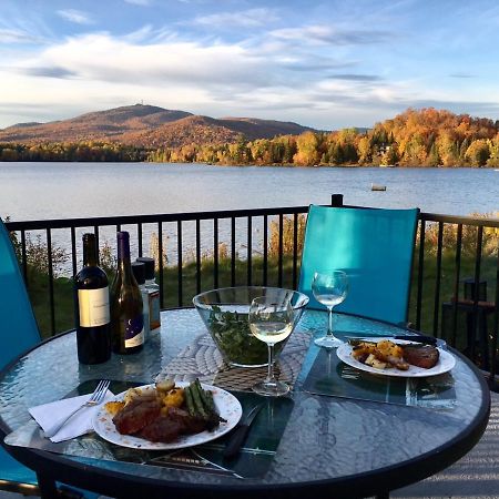 Chalet Riverain Crds Tremblant Lac Superieur Bagian luar foto