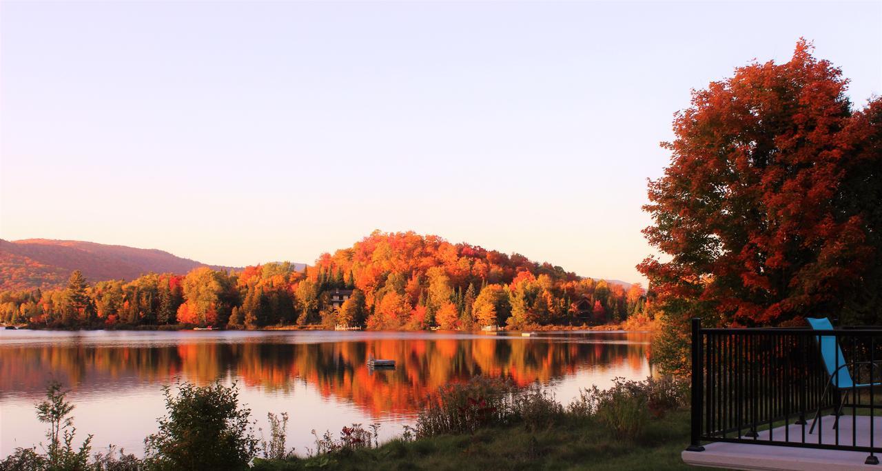Chalet Riverain Crds Tremblant Lac Superieur Bagian luar foto