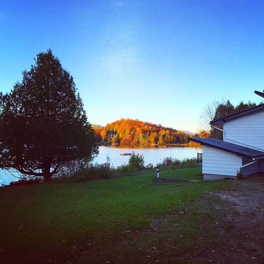 Chalet Riverain Crds Tremblant Lac Superieur Bagian luar foto