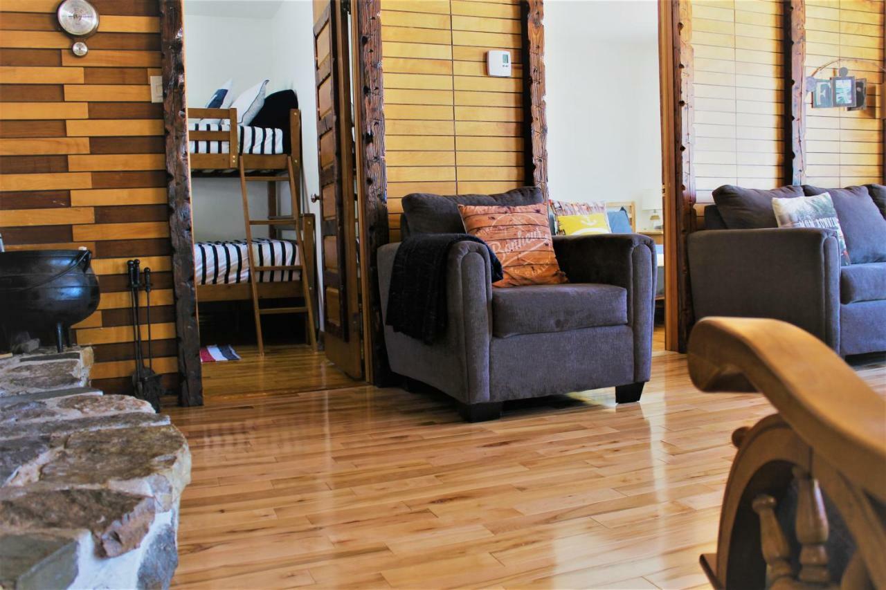 Chalet Riverain Crds Tremblant Lac Superieur Bagian luar foto